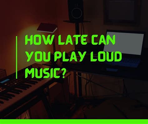 How Late Can You Play Music in a Residential Area? A Multi-Perspective Discussion