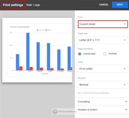 How to Print Google Sheets: A Comprehensive Guide with Insights