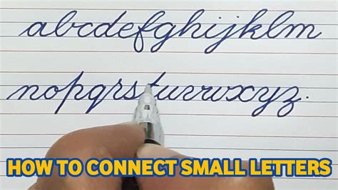 how to write hi in cursive: the art of connecting letters